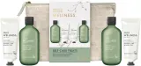 Набор Baylis & Harding Wellness гель для ванны и душа 300 мл крем для душа 300 мл лосьон 130 мл крем для рук 130 мл и косметичка — фото 3