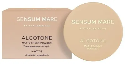 Рассыпчатая матирующая пудра Sensum Mare Algotone Matte Sheer Powder прозрачная, 10 г
