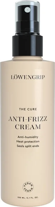 Крем для укладки волос Lowengrip The Cure Anti-Frizz несмываемый, термозащита, с маслом ши и провитамином B5, 150 мл