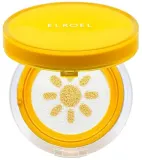 Кушон солнцезащитный для лица Elroel Pang Pang Yellow Sun Cushion SPF 50, с растительными экстрактами, 15 г — фото 1