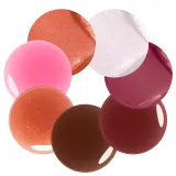NYX Professional Makeup Zestaw do makijażu ust, 7 produktów - Набор для губ NYX Holiday Fat Oil три масла-блеска и четыре бальзама с увлажнением 7 предметов — фото 6