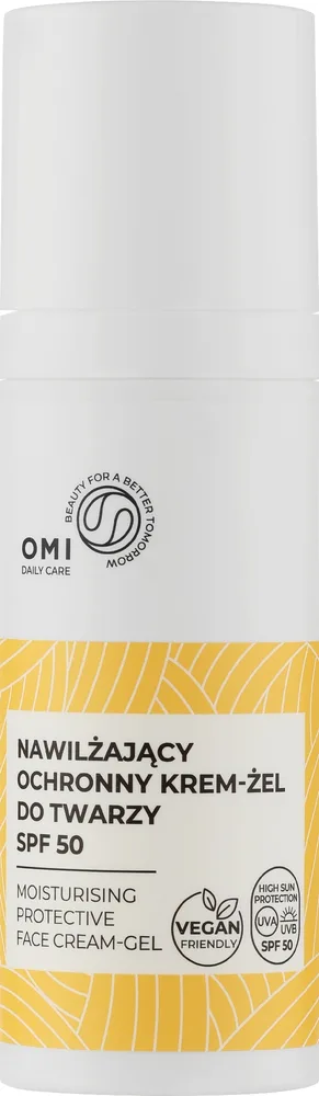 Крем-гель для лица Omi Moisturizing Protective Face Cream-Gel увлажняющий, SPF 50, 50 мл