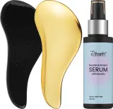 Набор для волос Brazil Keratin Dtangler несмываемая сыворотка с кератином и пантенолом и расческа 100 мл — фото 2