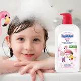 Детский гель для мытья тела и волос 3 в 1 Bambino Bolek i Lolek Flaming с ароматом банана, 1000 мл — фото 5