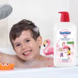 Детский гель для мытья тела и волос 3 в 1 Bambino Bolek i Lolek Flaming с ароматом банана, 1000 мл — фото 6