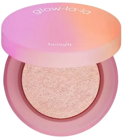 Хайлайтер для лица Benefit Glow-la-la Powder Highlighter пудровый, с сияющим финишем, 3 г, оттенок Aurora - Fair Light Pink