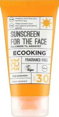 Крем солнцезащитный для лица Ecooking Sunscreen SPF 30 овёс календула эктоин 50 мл