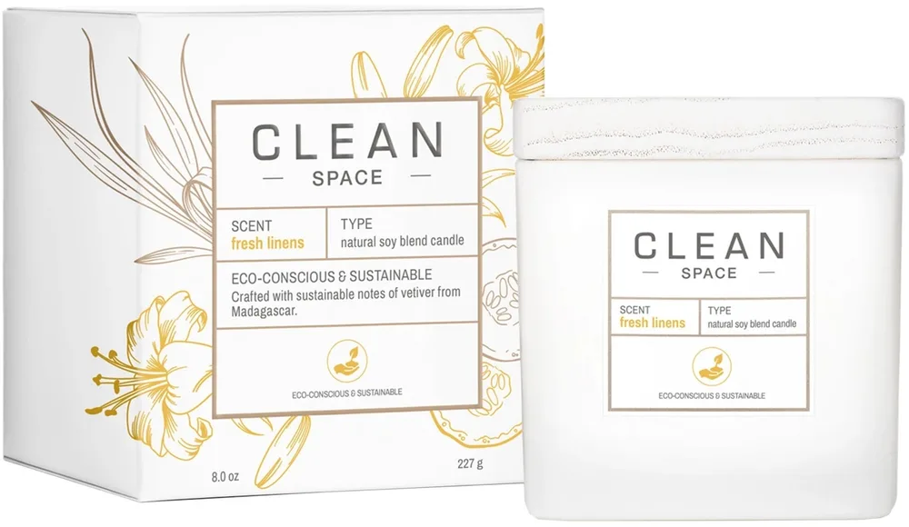 Свеча ароматическая Clean