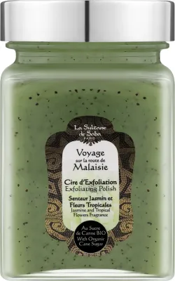 La Sultane de Saba Malaisie Champaka Fleurs Tropicales — восковый скраб для тела с кокосовым маслом, 300 г