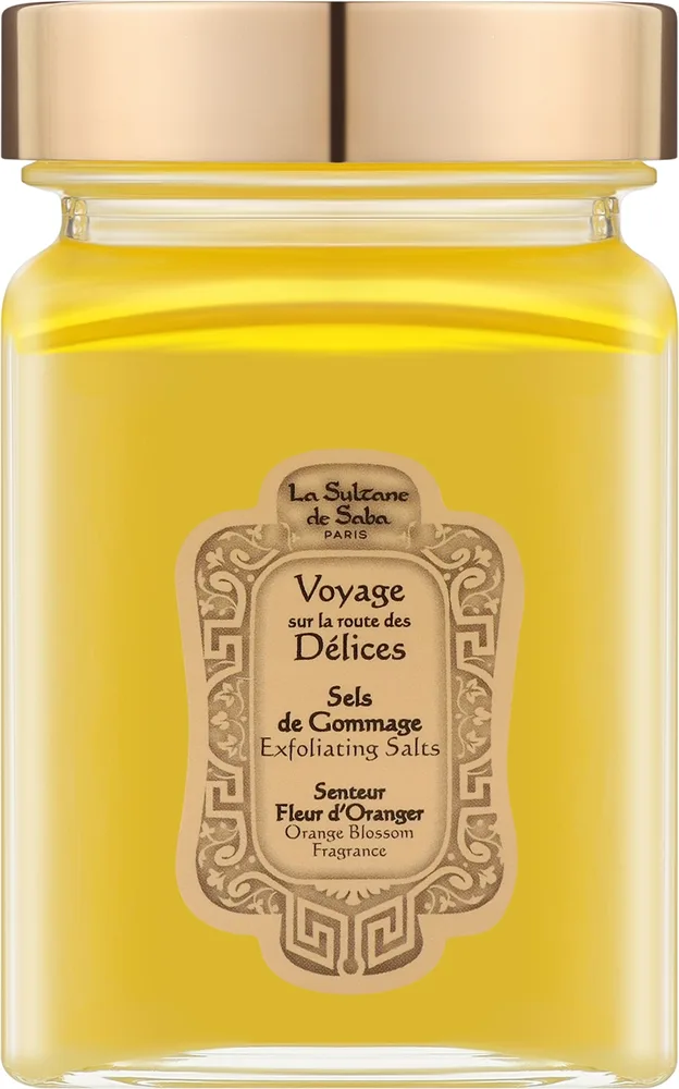 La Sultane de Saba Fleur d'Oranger Orange Blossom — солевой скраб для тела с цветами апельсина, 300 г