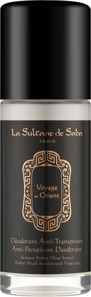 Минеральный дезодорант La Sultane de Saba амбра, мускус и сандал