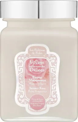 La Sultane de Saba Body Balm Rose — тающий бальзам для тела с розой, маслом ши и миндаля, 300 г