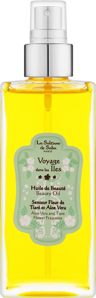 Масло для тела и волос La Sultane de Saba Voyage питательное с ши и алоэ