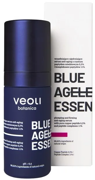 Антивозрастная сыворотка с медным пептидом Veoli Botanica Blue Ageless 30 мл