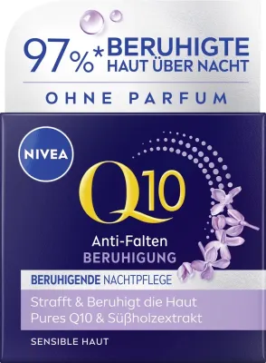 Крем для лица NIVEA Q10 Power Sensitive ночной 50 мл