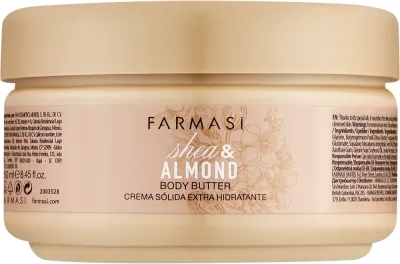 Масло-баттер для тела Farmasi Shea and Almond Body Butter с ши и миндалем питательное 250 мл