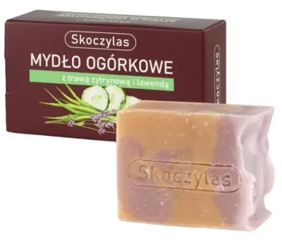 Мыло Skoczylas Cucumber огуречное с лемонграссом и лавандой, 100 г