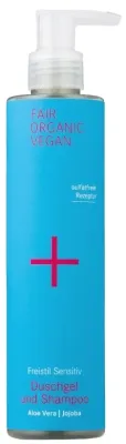 Гель для душа и шампунь i+m Naturkosmetik Berlin Freistil Sensitive, 250 мл