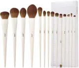 Набор кистей для макияжа Jessup Luxury Light Gray Brush Set T329 из 14 предметов — фото 1