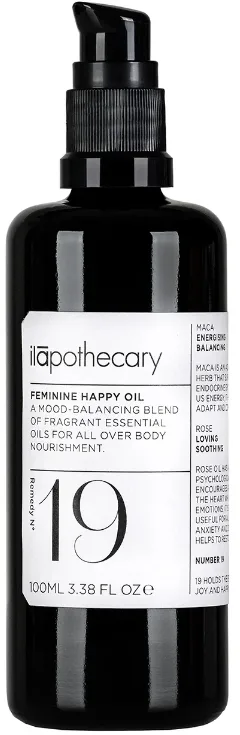 Ароматное масло для тела Ilapothecary Feminine Happy с аргановым маслом