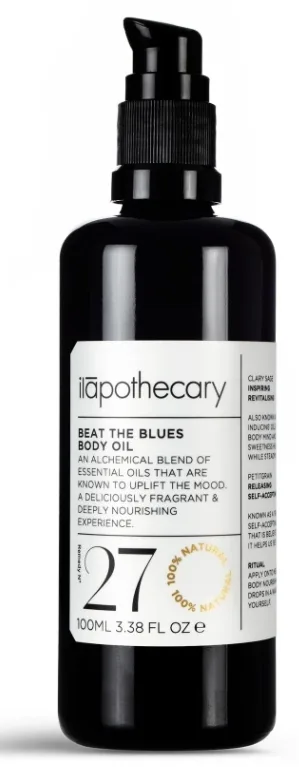 Ароматное масло для тела Ilapothecary Beat The Blues с аргановым маслом
