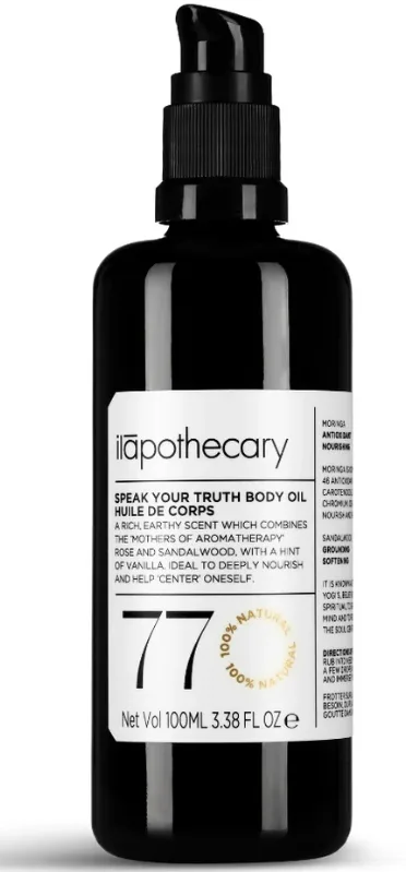 Ароматное масло для тела Ilapothecary Speak Your Truth с аргановым маслом