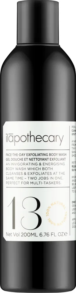 Отшелушивающий гель для душа Ilapothecary Exfoliating Body Wash с частицами перлита, 200 мл