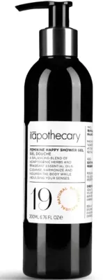 Гель для душа Ilapothecary Feminine Happy с адаптогенами и эфирными маслами, 200 мл