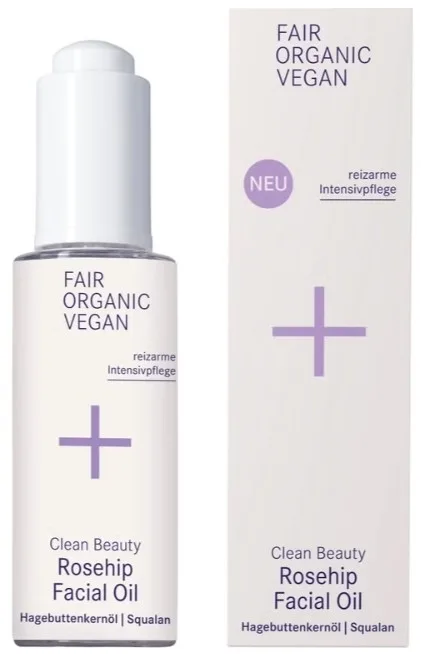Масло для лица i+m Naturkosmetik Berlin Clean Beauty с маслом шиповника 30 мл