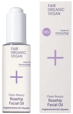 Масло для лица i+m Naturkosmetik Berlin Clean Beauty с маслом шиповника 30 мл