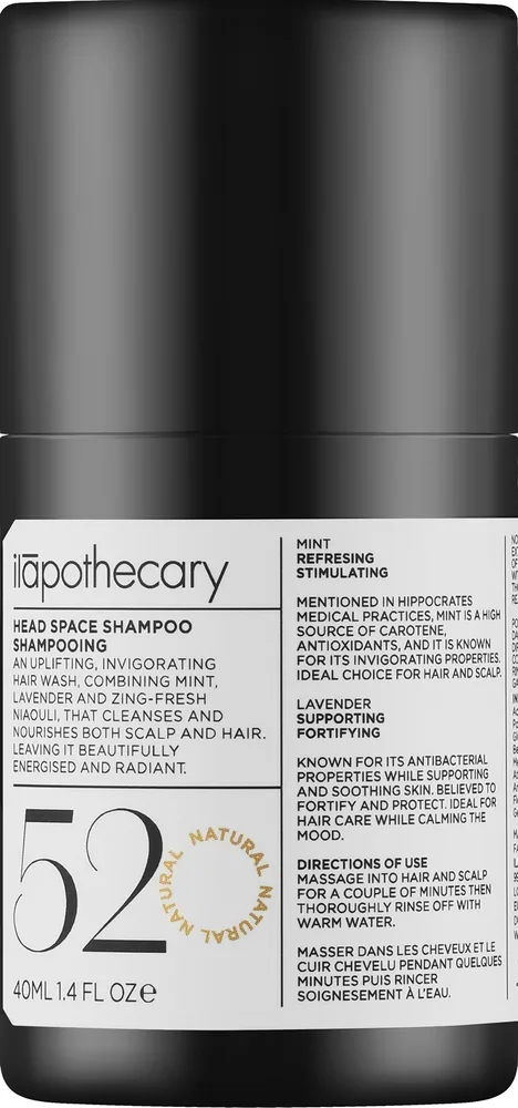 Шампунь Ilapothecary Head Space с лавандой, мятой и тимьяном, 40 мл