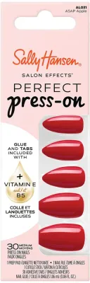 Набор накладных ногтей Sally Hansen Salon Effects Asap Apple миндалевидной с клеем и аксессуарами 5 предметов