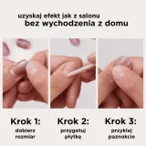 Набор накладных ногтей Sally Hansen Salon Effects Affairy To Remember короткой квадратной с клеем и аксессуарами 5 предметов — фото 7