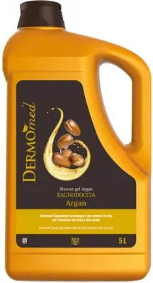 Гель для душа Dermomed Argan Oil с аргановым маслом, сменный блок 5000 мл
