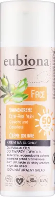 Солнцезащитный крем для лица Eubiona Sun Cream SPF 50 минеральный 50 мл