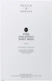 Набор тканевых масок для лица с гиалуроновой кислотой Pestle & Mortar Pure Hyaluronic Sheet Mask — фото 1