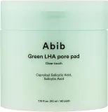 Abib Green LHA Pore Pad Clear Touch очищающие пэды для лица с салициловой кислотой 60 шт — фото 1