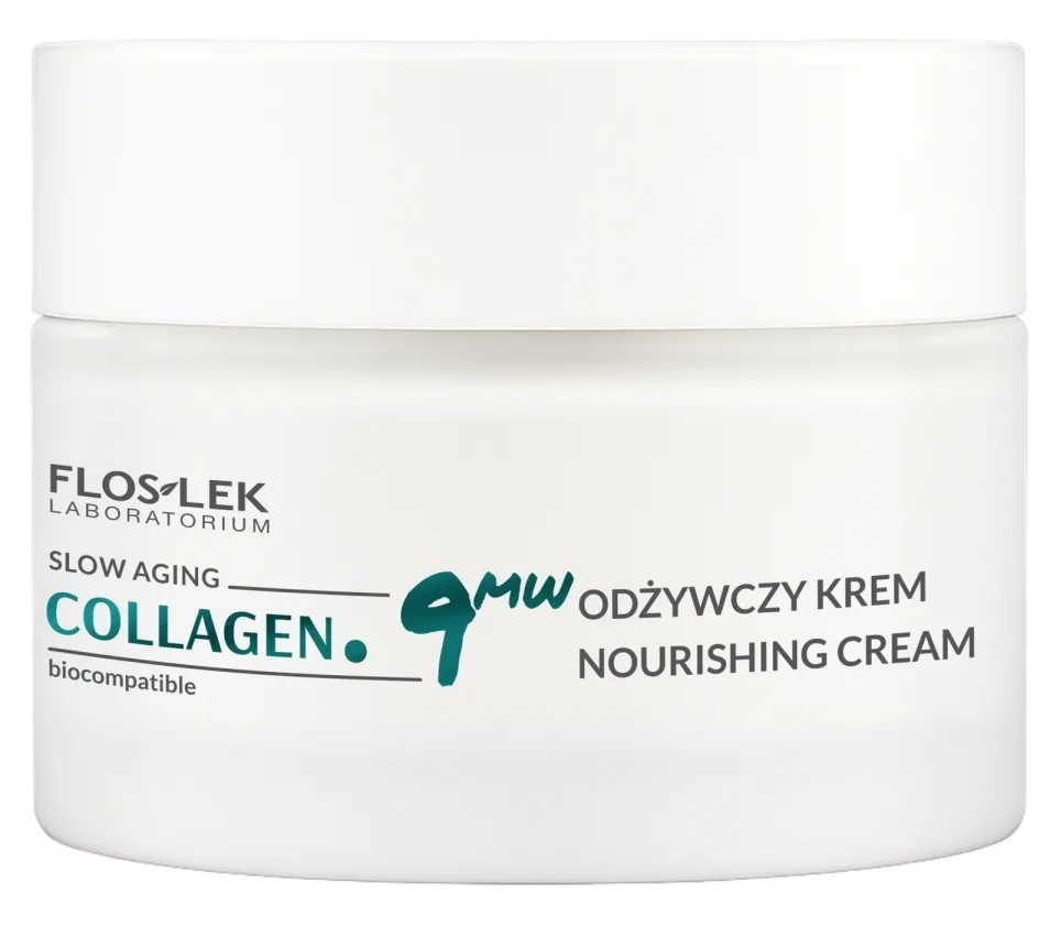 Крем для лица Floslek Collagen.9MW питательный с коллагеном 50 мл