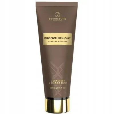 Бронзатор для солярия 7Suns Bronze Delight церамиды какао асаи миндаль 250 мл