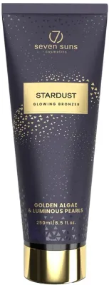 Бронзатор для солярия 7Suns Stardust Glowing хна золотые водоросли морковь 250 мл