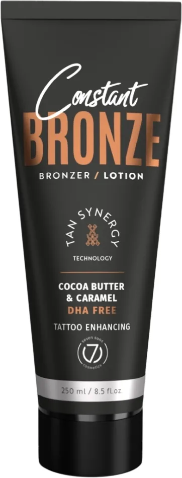 Лосьон-бронзатор для солярия 7Suns Constant Bronzer какао карамель грецкий орех 250 мл