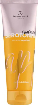 Крем для солярия 7Suns Serotonin выравнивание тона пробиотик защита ДНК 250 мл