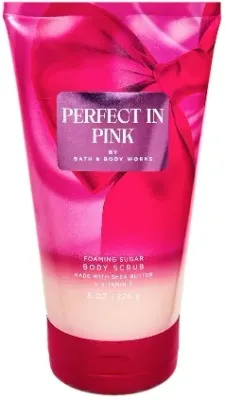 Bath & Body Works Bath & Body Works Perfect In Pink Foaming Sugar Body Scrub - Скраб для тела Perfect In Pink с пенящейся сахарной текстурой, вишня и камелия, 226 г