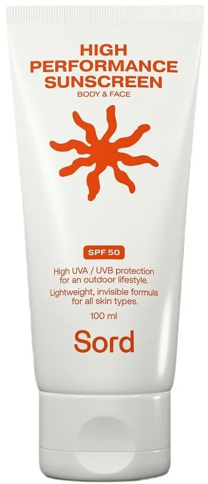 Крем солнцезащитный Sord High Performance SPF 50 лицо тело трюфель женьшень 100 мл