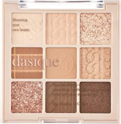 Палетка теней для век Dasique Knit Collection Eye Shadow Palette 9 оттенков