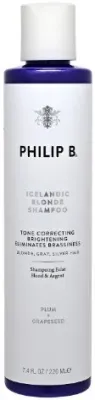 Шампунь Philip B Icelandic Blonde тонирующий против желтизны для блонда, 947 мл
