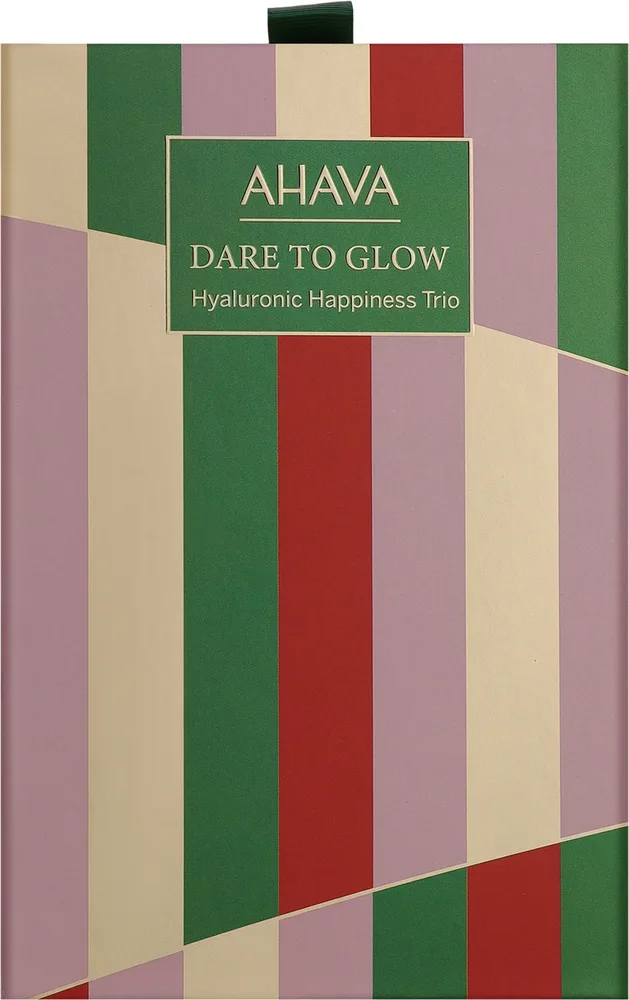 Набор для лица Ahava Hyaluronic Happiness крем крем для глаз и маска с гиалуроновой кислотой 50+15+15 мл