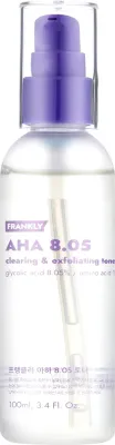 Тоник для лица Frankly AHA 8.05% Exfoliating Toner отшелушивающий, очищающий, 100 мл
