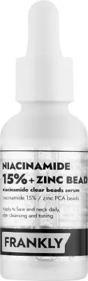 Сыворотка для лица Frankly Niacinamide Zinc Beads с ниацинамидом и цинком PCA, 30 мл