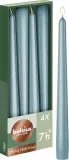 Набор конических свечей Bolsius Special Essentials синие 245 x 24 мм 4 шт — фото 1